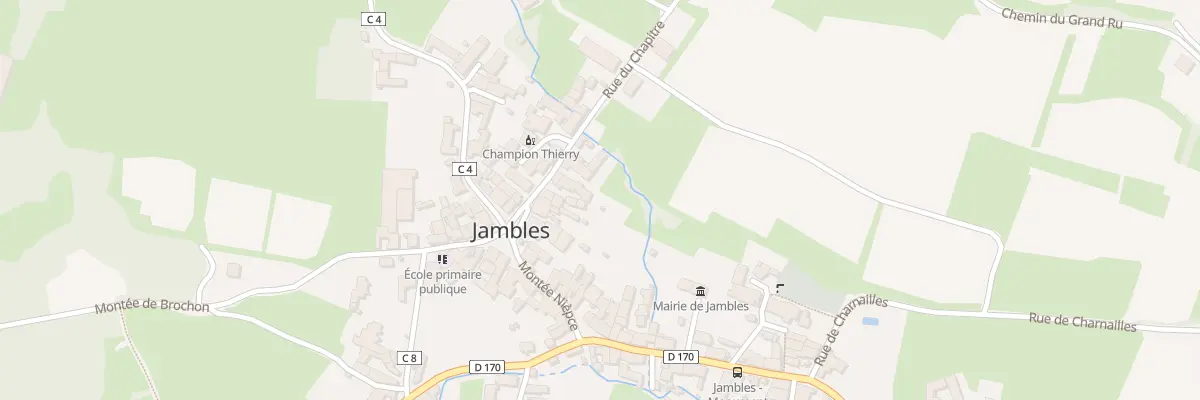 Plan du 4A Rue du Chapitre à Jambles