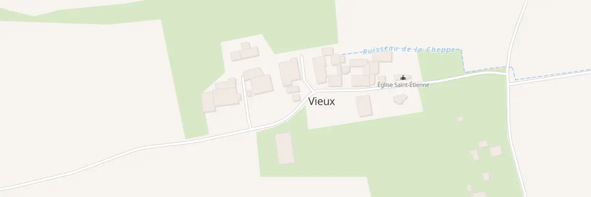 Plan du 8 Hameau de Vieux à Lucquy