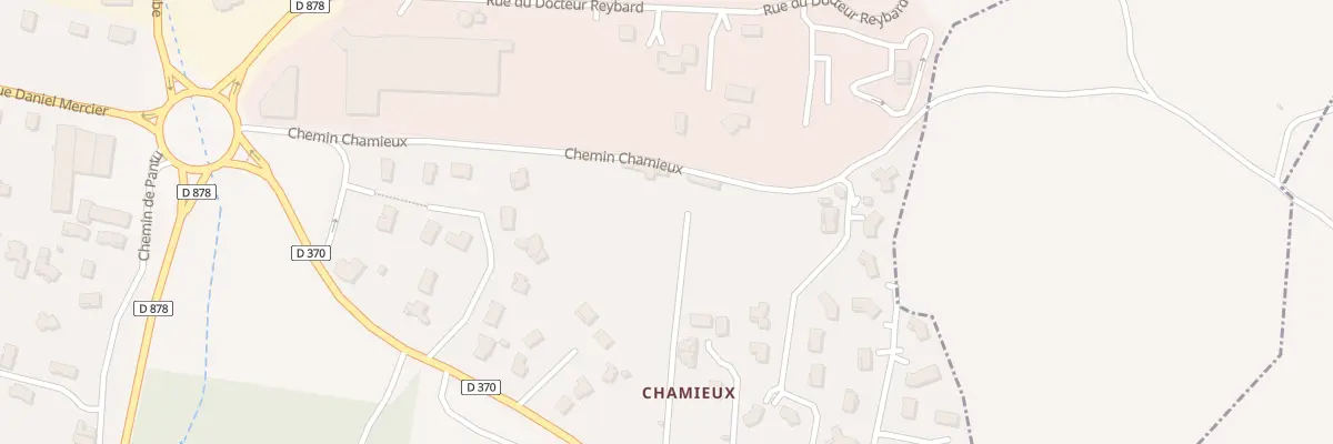 Plan du 1 Che de Chamieux à Annonay