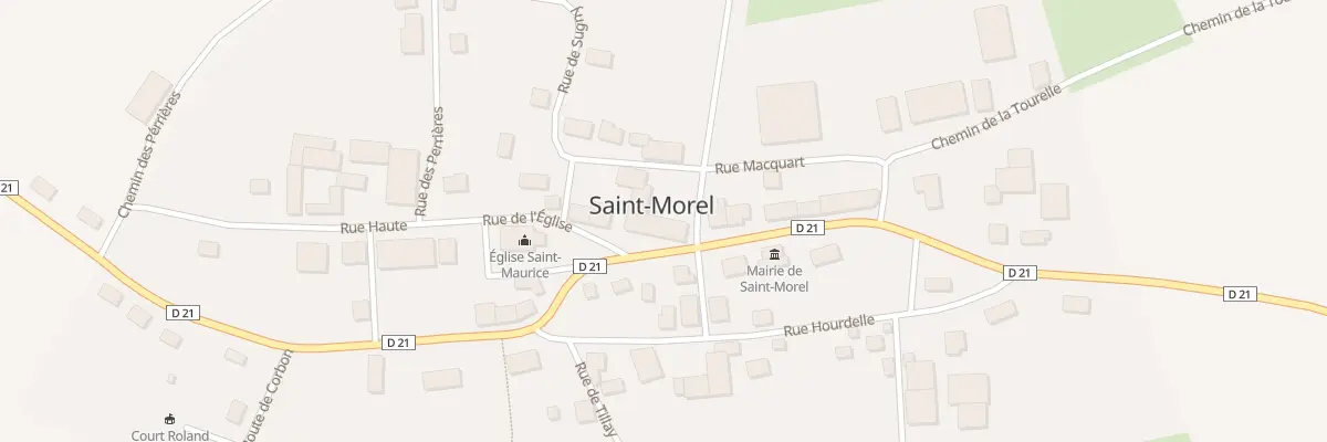 Plan du 5 Rue Roland Garros à Saint-Morel