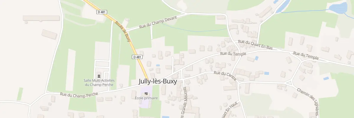 Plan du 5 Rue du Temple à Jully-lès-Buxy