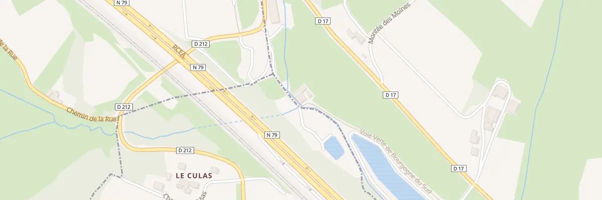 Plan du 2 Moulin de la grenouille à Berzé-la-Ville