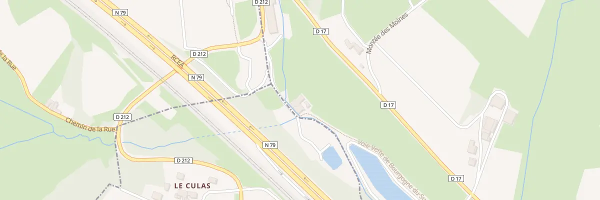 Plan du 1 Moulin de la grenouille à Berzé-la-Ville