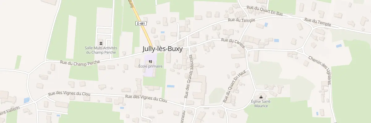 Plan du 4 Rue des Grands Meurots à Jully-lès-Buxy