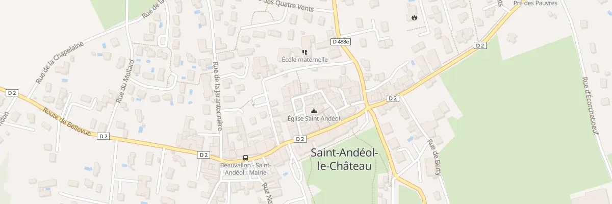 Plan du 92 Rue Alphonse Mathevet à Beauvallon