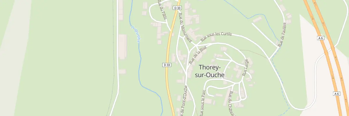 Plan du 5042 Le Village à Thorey-sur-Ouche