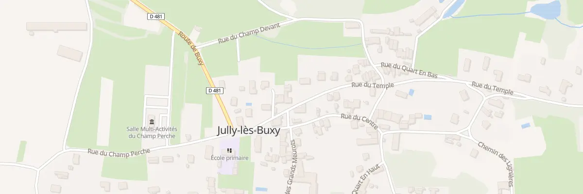 Plan du 7 Rue du Temple à Jully-lès-Buxy