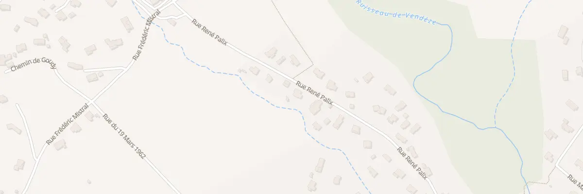 Plan du 685 Rue René Palix à Saint-Julien-en-Saint-Alban