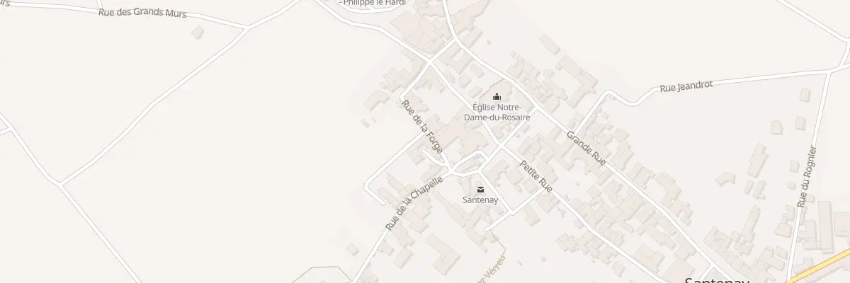 Plan du 1B Rue Derrière la Chapelle à Santenay