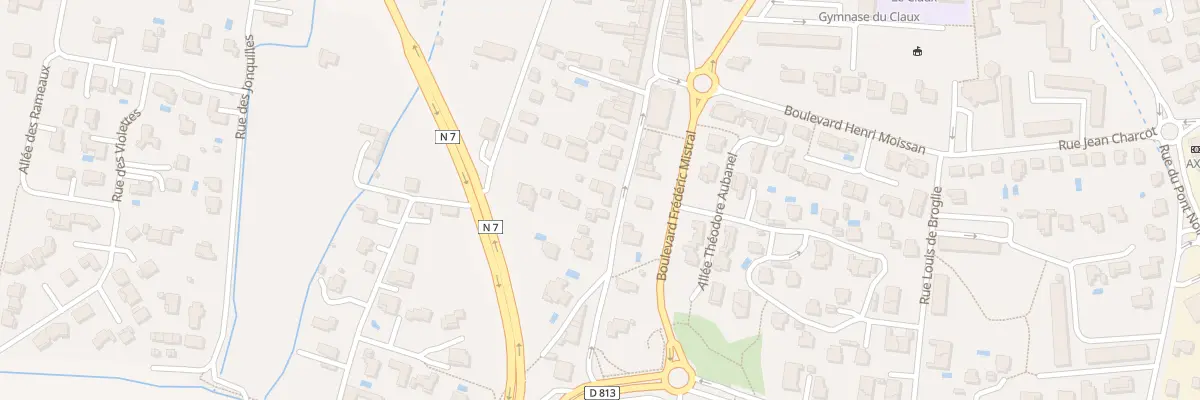 Plan du 80 Av General de Gaulle à Pierrelatte