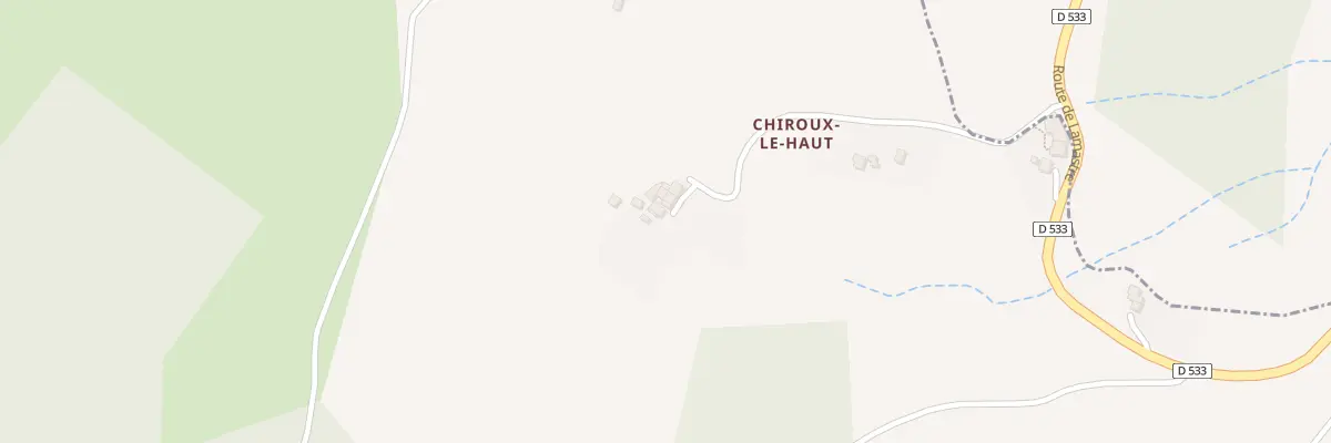 Plan du 5233 Chiroux Le Haut à Boffres