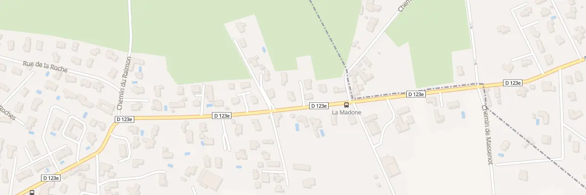 Plan du 27B Rte de Marcy l’Etoile à Sainte-Consorce