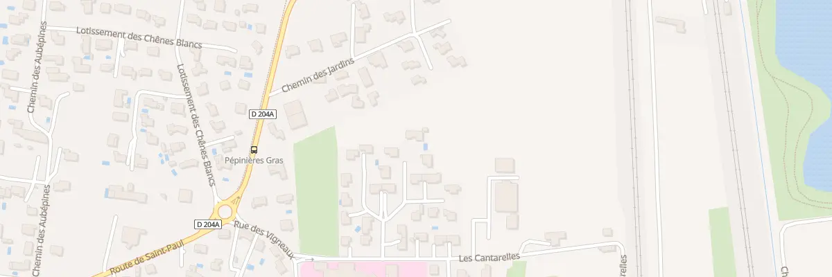 Plan du 59 Parc des Cantarelles à Lapalud