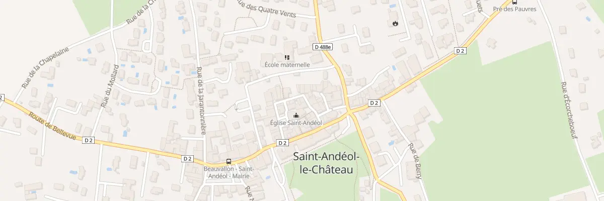 Plan du 124 Rue Alphonse Mathevet à Beauvallon