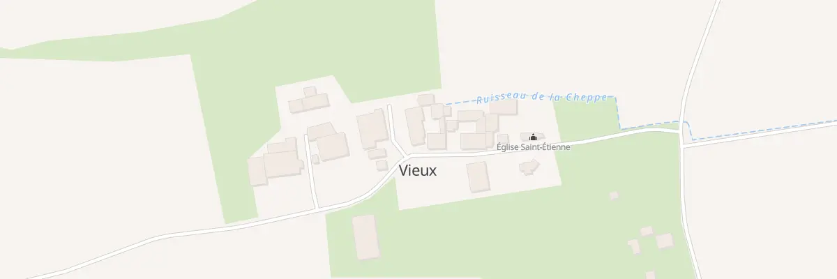 Plan du 6 Le Village de Vieux à Marvaux-Vieux