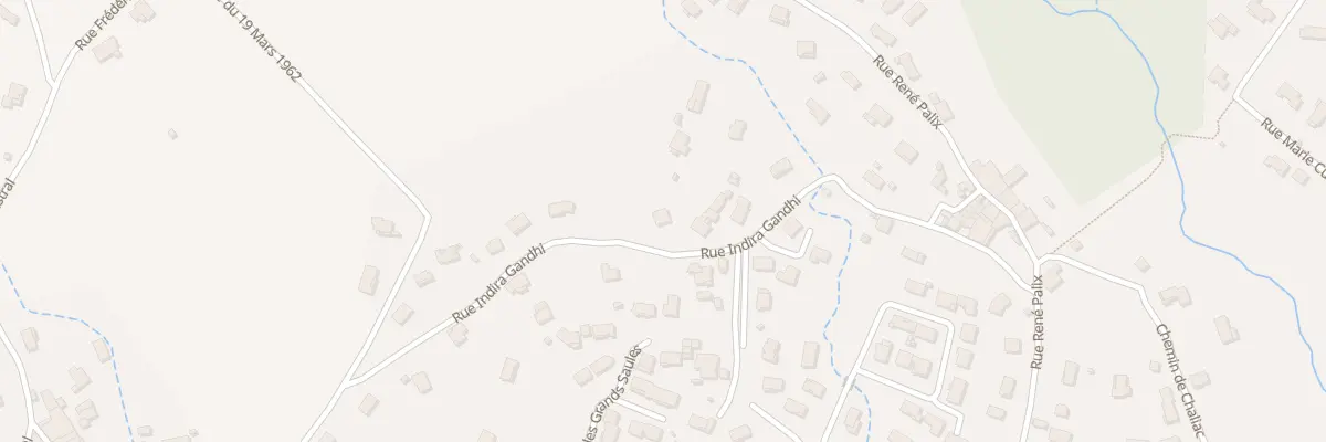 Plan du 395 Rue Indira Gandhi à Saint-Julien-en-Saint-Alban