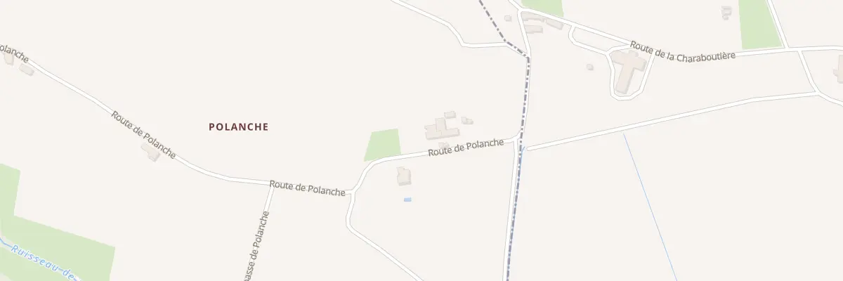Plan du 725 Rte de Polanche à Saint-Lager