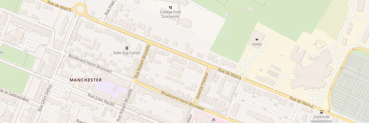 Plan du 101 Rue de Warcq à Charleville-Mézières