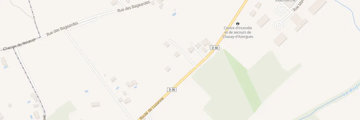 Plan du 5428B Rte de Lozanne à Chazay-d’Azergues