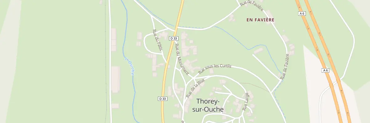 Plan du 5049 Le Village à Thorey-sur-Ouche