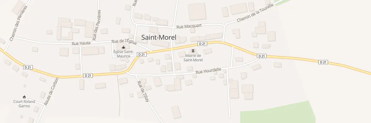 Plan du 4 Rue de Vouziers à Saint-Morel