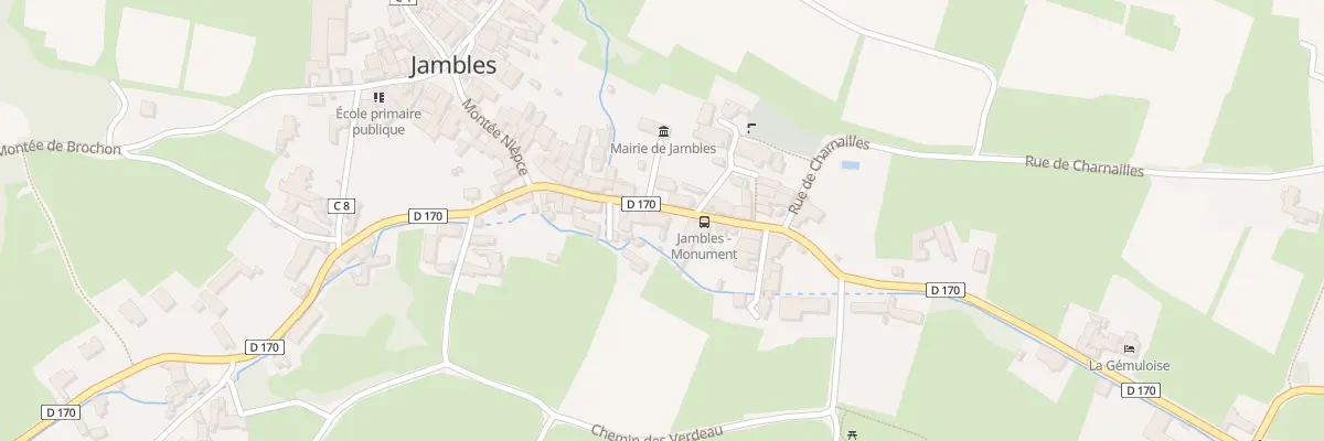 Plan du 51 Rue de la Côte Chalonnaise à Jambles