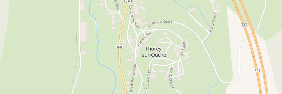 Plan du 4 Rue de la Bise à Thorey-sur-Ouche