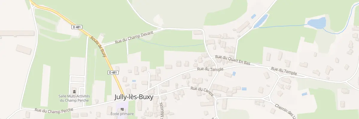 Plan du 11 Rue du Temple à Jully-lès-Buxy