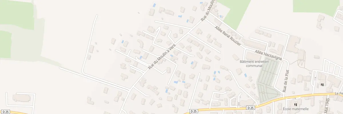 Plan du 51 Rue du Moulin à Vent à Soucieu-en-Jarrest
