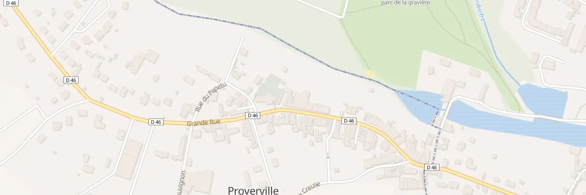 Plan du 40 Grande Rue à Proverville