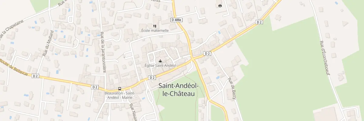 Plan du 5 Pl de la Pèse à Beauvallon