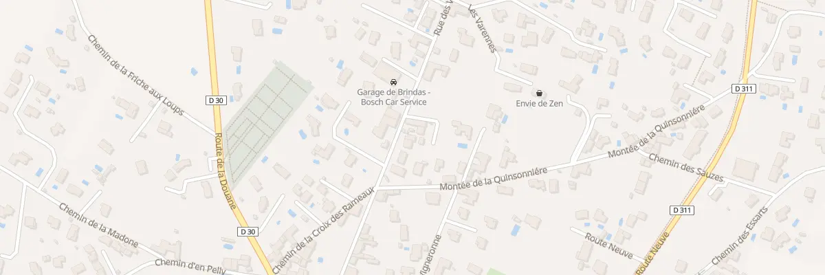 Plan du 50B Rue des Varennes à Brindas