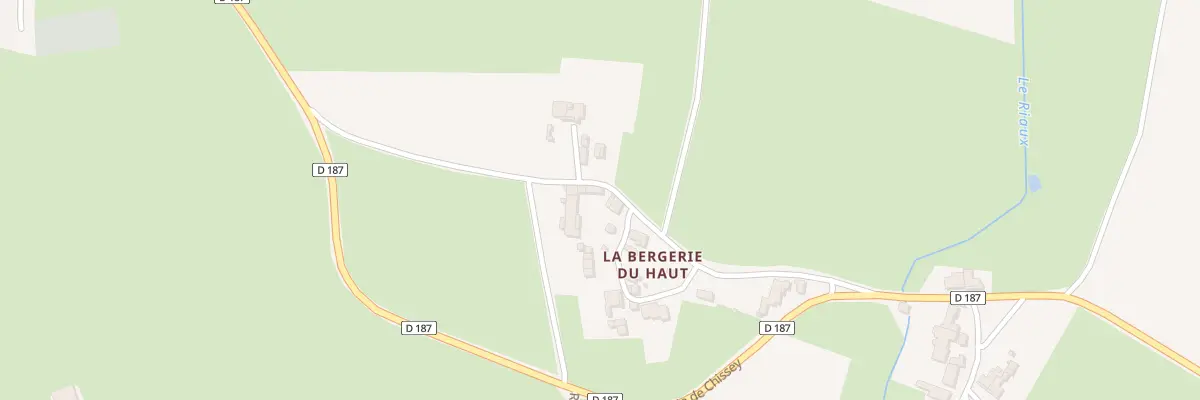 Plan du 5268 La Bergerie du Haut à Cormatin