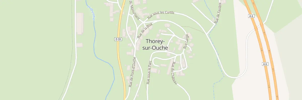 Plan du 5028 Le Village à Thorey-sur-Ouche