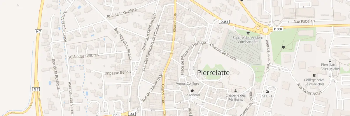 Plan du 9003 Rue Lepas à Pierrelatte