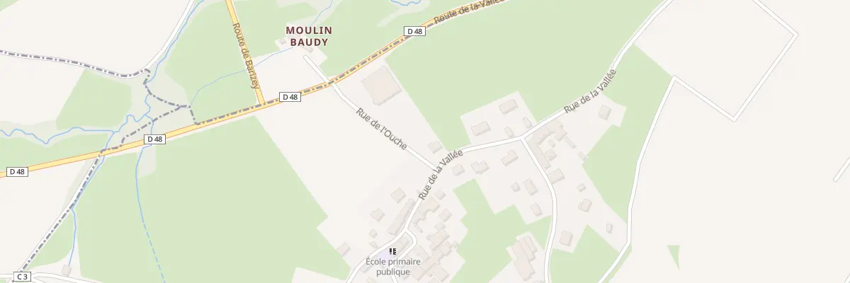 Plan du 2 Rue de l’Ouche à Saint-Denis-de-Vaux