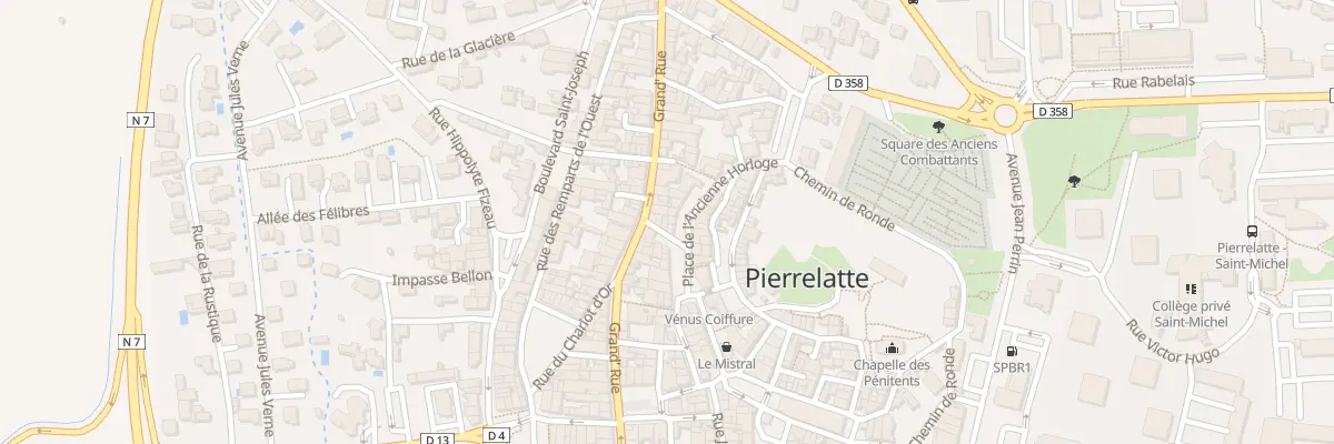 Plan du 4 Rue Lepas à Pierrelatte