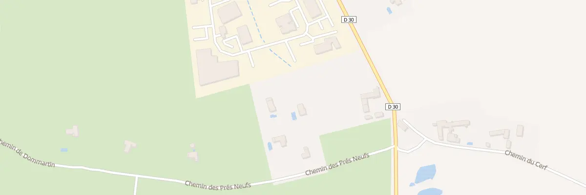 Plan du 1111 Rte de Lozanne à Dommartin