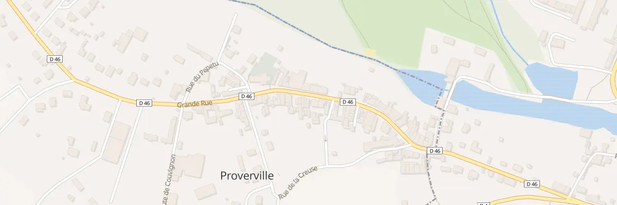 Plan du 35 Grande Rue à Proverville