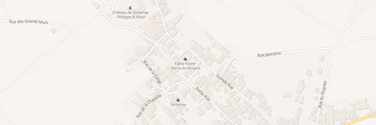 Plan du 5 Rue Ste Agathe à Santenay