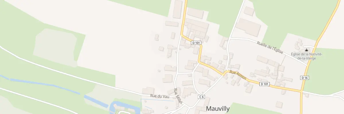 Plan du 7A Rue Millet à Mauvilly