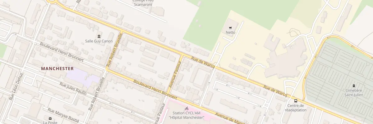 Plan du 93 Rue de Warcq à Charleville-Mézières