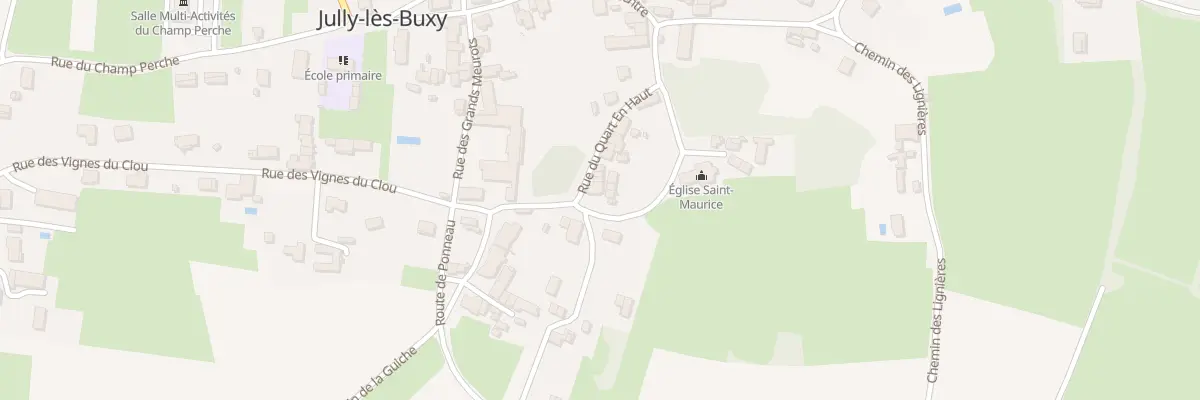 Plan du 5 Mte de l’Eglise à Jully-lès-Buxy