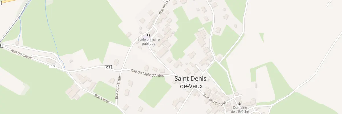 Plan du 4 Rue du Pâquier à Saint-Denis-de-Vaux
