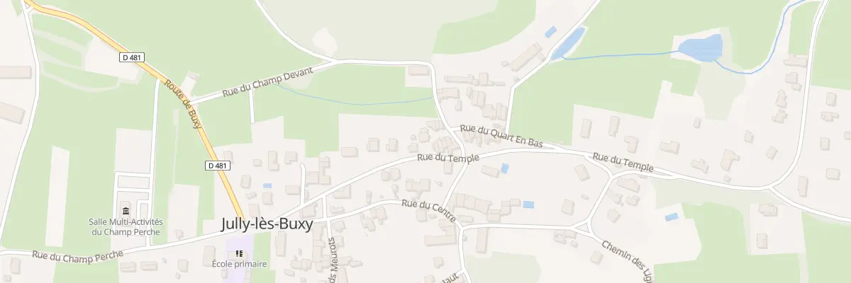 Plan du 19 Rue du Temple à Jully-lès-Buxy