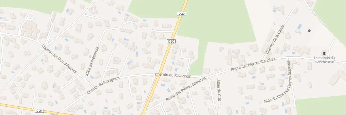 Plan du 21 Che du Ravagnon à Grézieu-la-Varenne