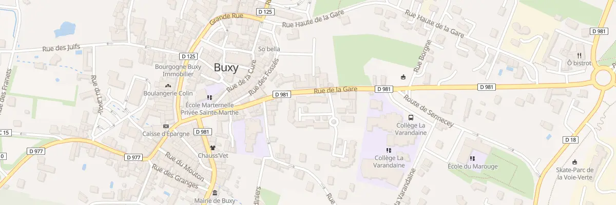 Plan du 5 Ham du Pigeonnier à Buxy