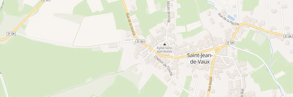Plan du 5 Rue de la Source à Saint-Jean-de-Vaux