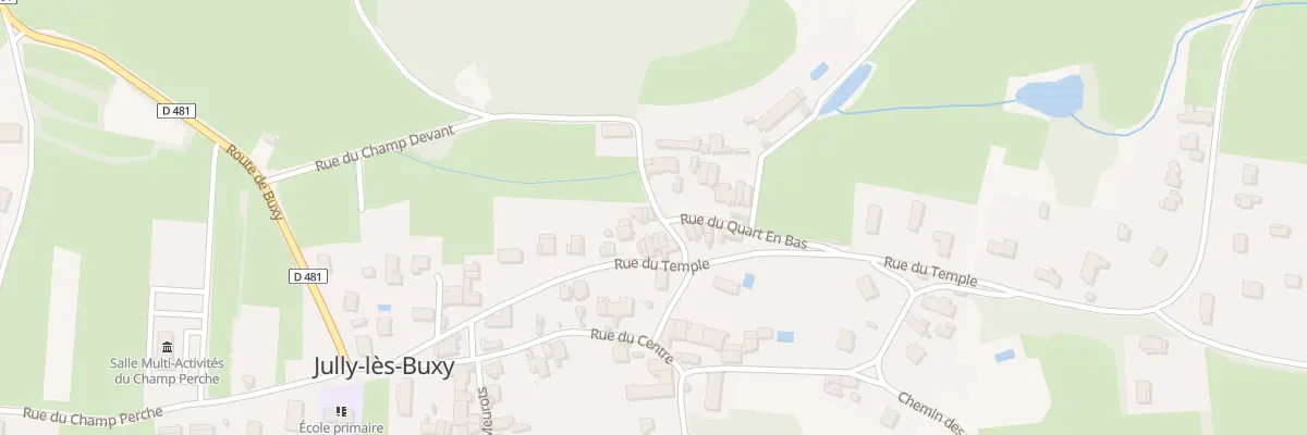 Plan du 8 Rue du Champ Devant à Jully-lès-Buxy