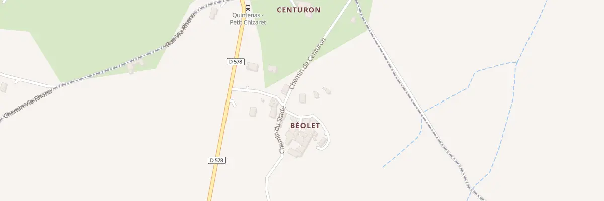 Plan du 5493 Beolet à Saint-Romain-d’Ay